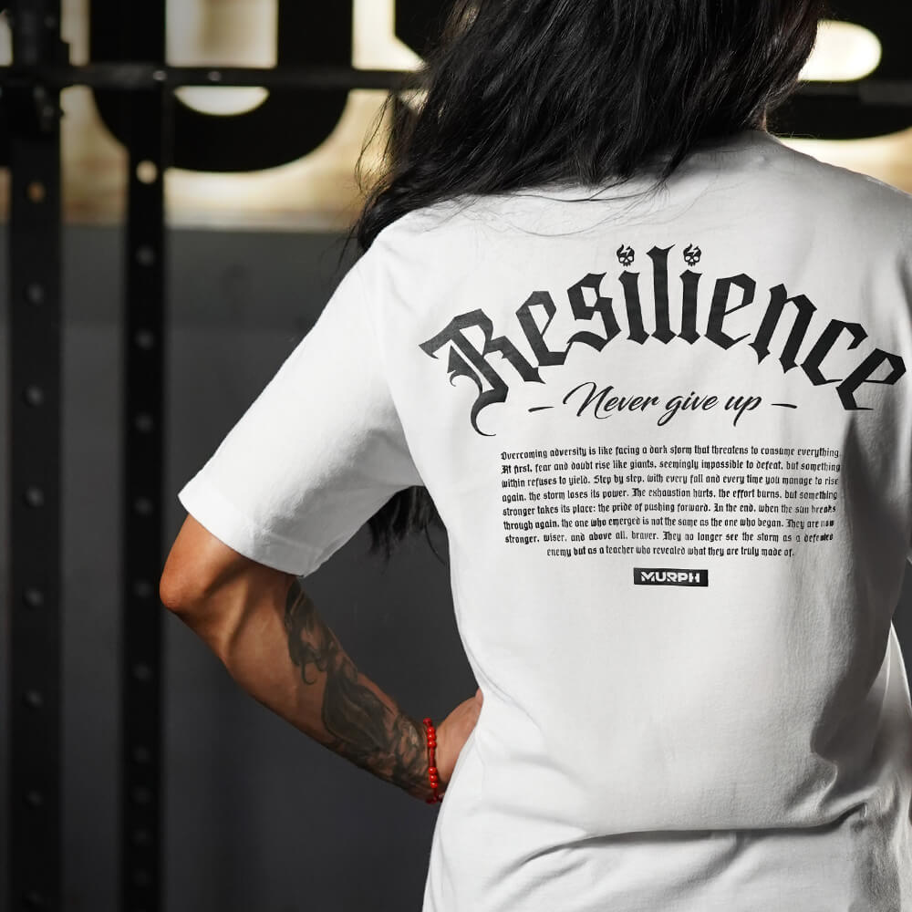 Polera Largo Unisex Resilience - Blanco