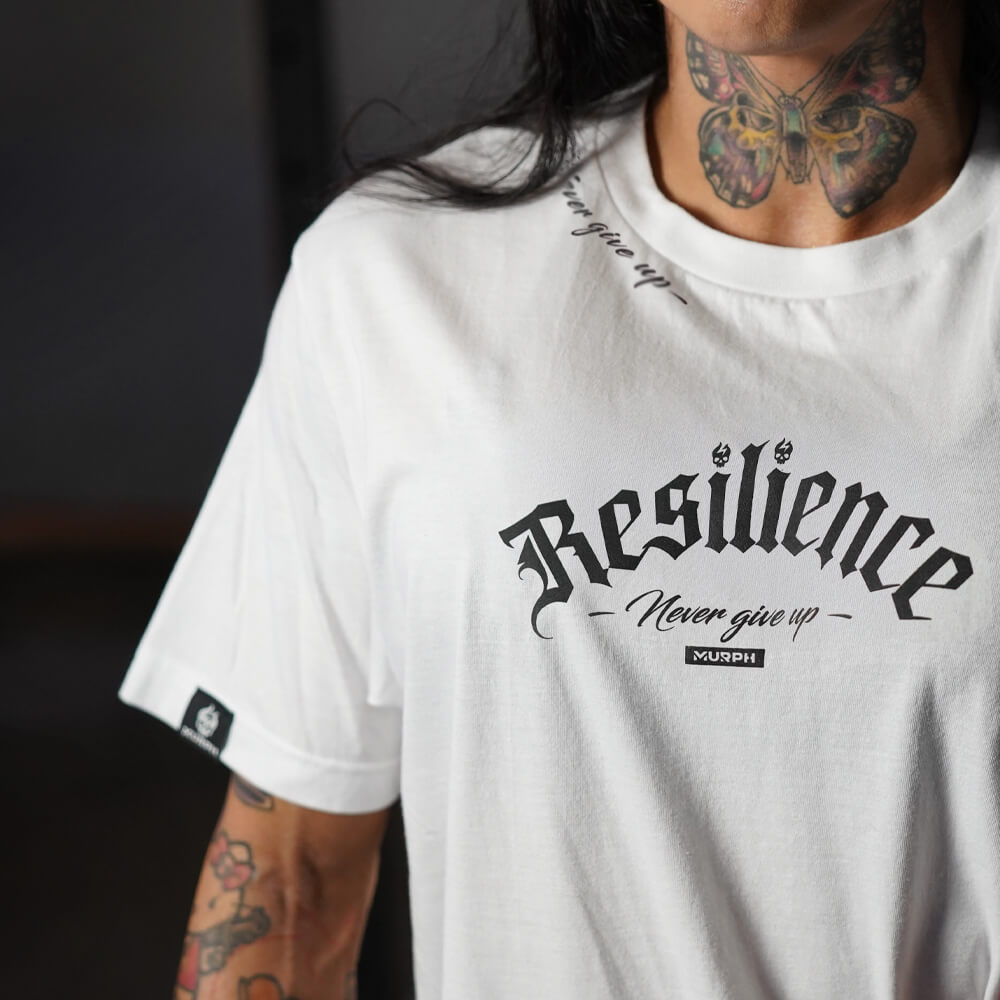 Polera Largo Unisex Resilience - Blanco