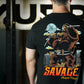 Polera Regular Fit Savage - Negro