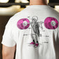 Polera Regular Fit Anatomy Of Squat - Blanco