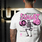 Polera Regular Fit Anatomy Of Squat - Blanco