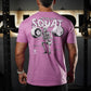 Polera Regular Fit Anatomy Of Squat - Orquídea
