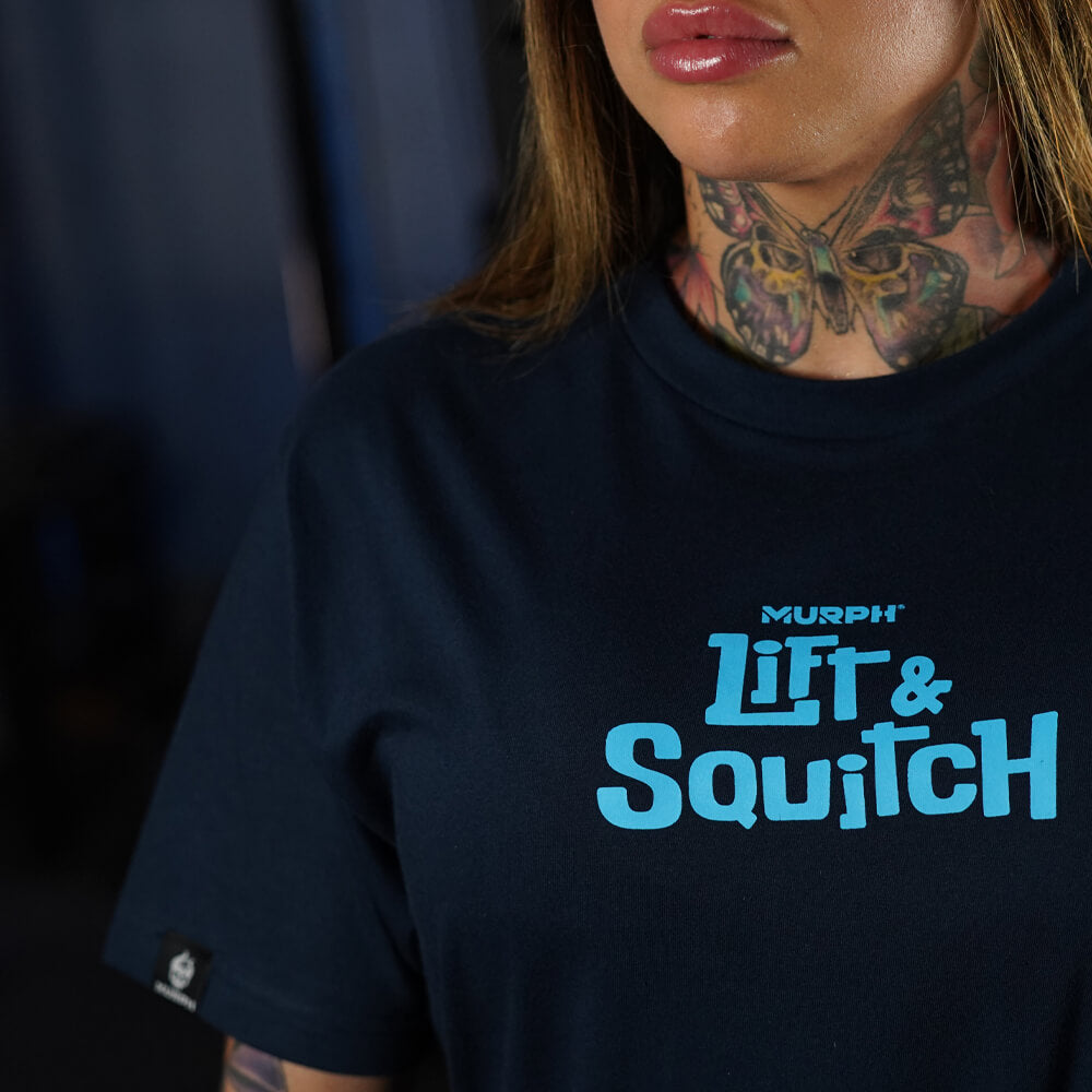 Polera Largo Unisex Lift & Squitch - Navy Blue