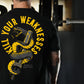 Polera Regular Fit Kill Your Weaknesses - Negro