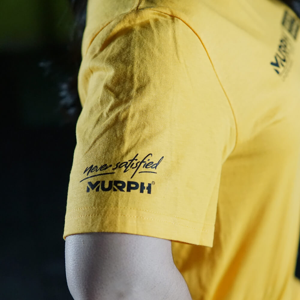 Polera Largo Unisex Built By Discipline - Amarillo