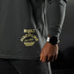 Polera Manga Larga Built by Discipline - Gris Charcoal