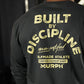 Polera Manga Larga Built by Discipline - Gris Charcoal