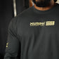 Polera Manga Larga Built by Discipline - Gris Charcoal
