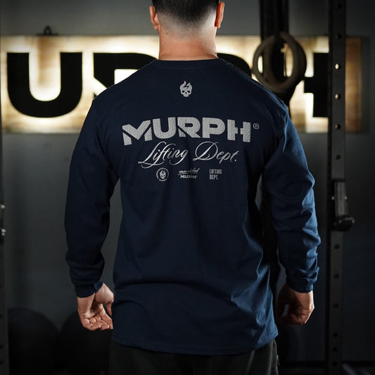 Polera Manga Larga Lifting Dept - Navy Blue