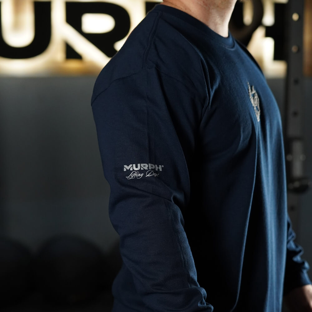 Polera Manga Larga Lifting Dept - Navy Blue
