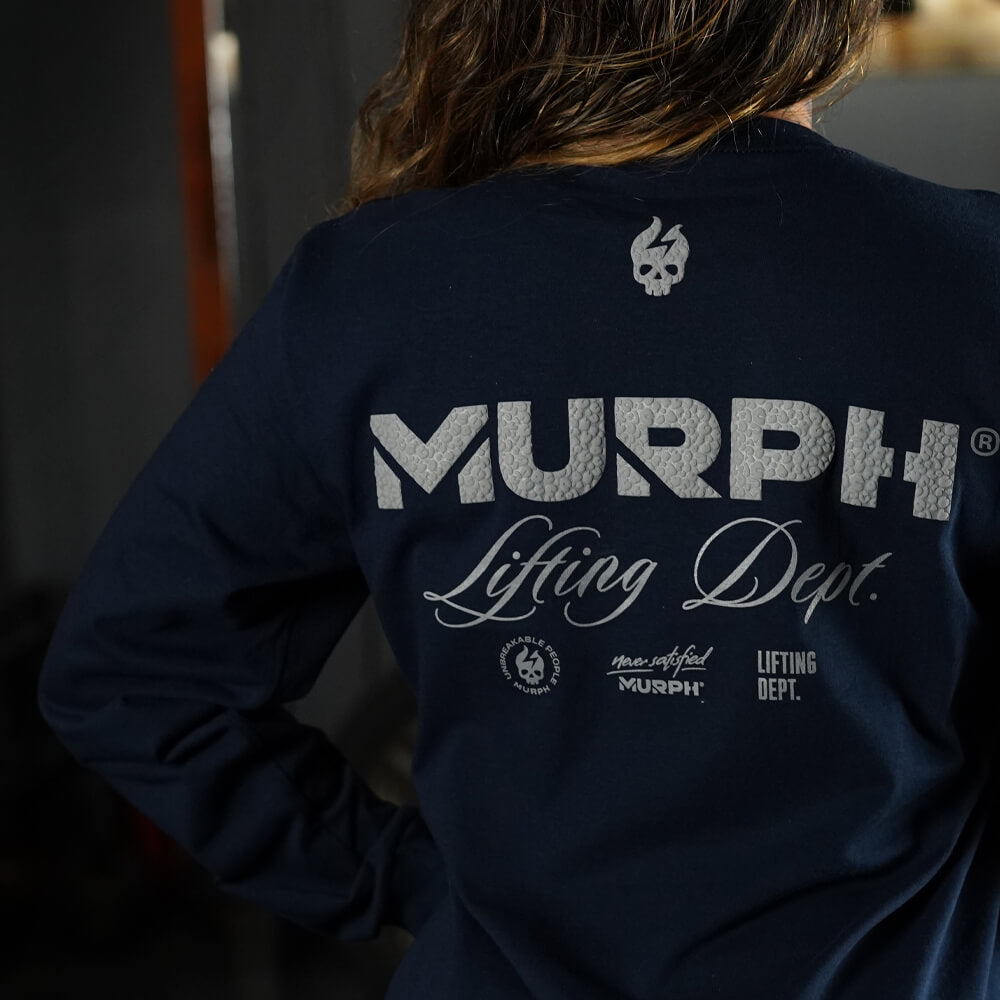 Polera Manga Larga Lifting Dept - Navy Blue