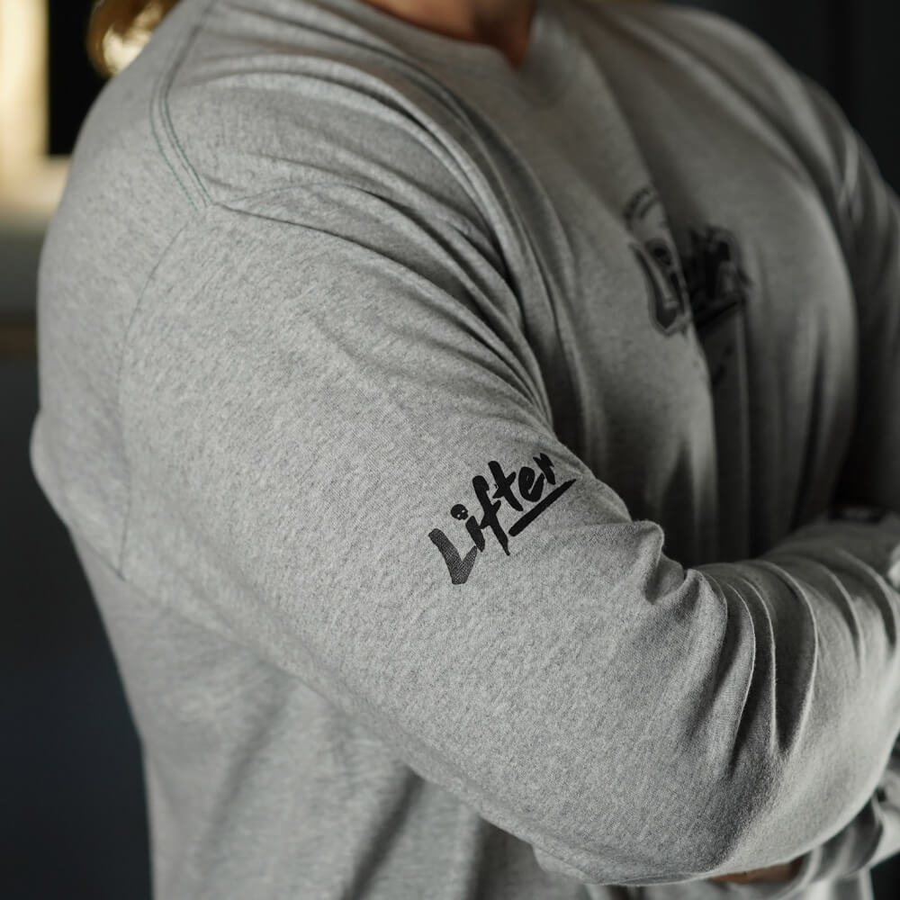 Polera Manga Larga Lifter - Gris