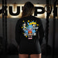 Polera Manga Larga Powerful Girls - Negro