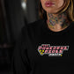 Polera Manga Larga Powerful Girls - Negro