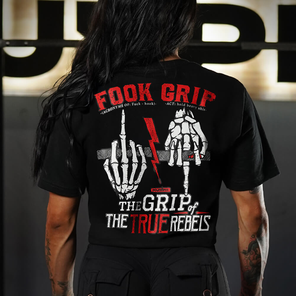 Crop Top Fook Grip - Negro