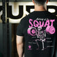 Polera Regular Fit Anatomy Of Squat - Negro