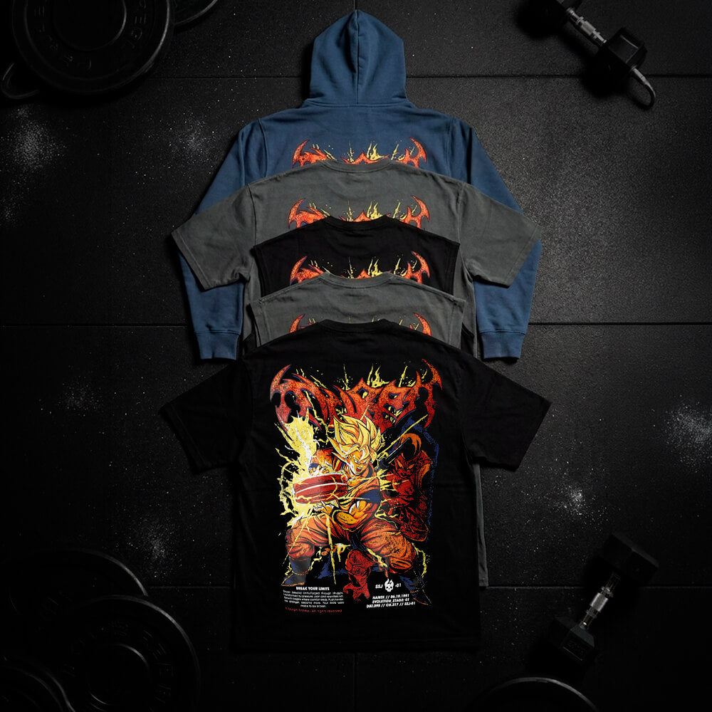 Polerón Canguro THE UNBREAKABLE SAIYAN - Petroleum