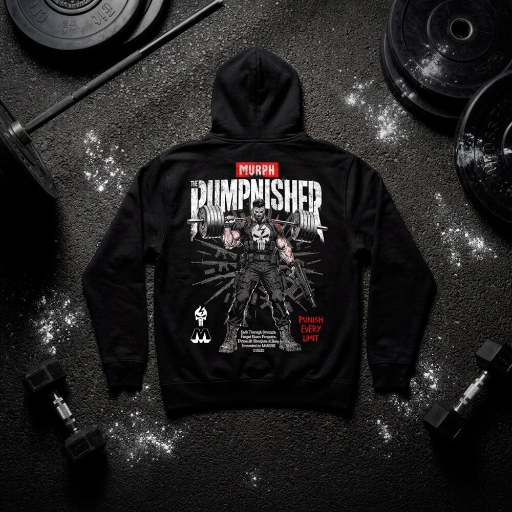 Polerón Canguro UNISEX PUMPNISHER (Pre-Venta) - Black