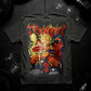 Polera Oversize THE UNBREAKABLE SAIYAN - Gris Charcoal