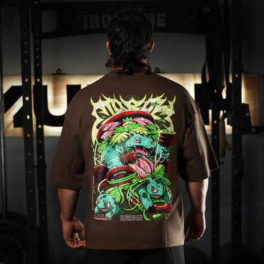 Polera Oversize ICON Premium LIFTASAUR - Chocolate