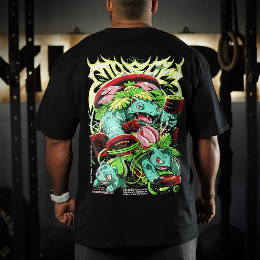 Polera Oversize LIFTASAUR - Negro