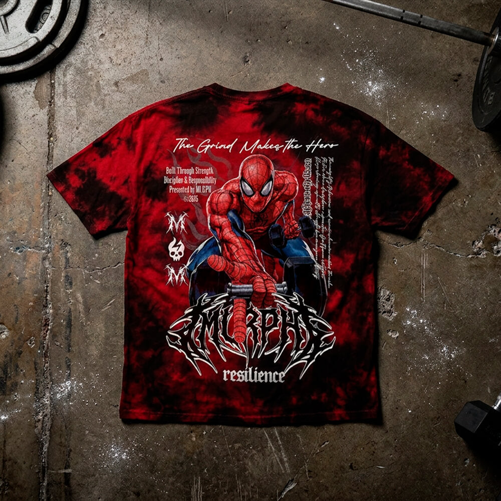 Polera Oversize UNISEX SpiderMURPH (Pre-Venta) - Red Storm