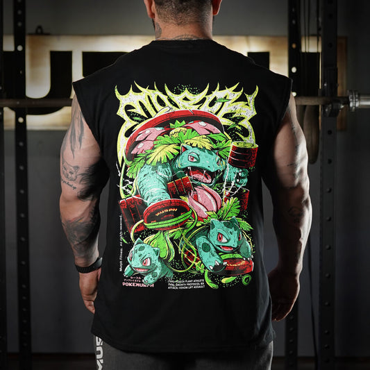 Polera Oversize Sleeveless LIFTASAUR - Negro