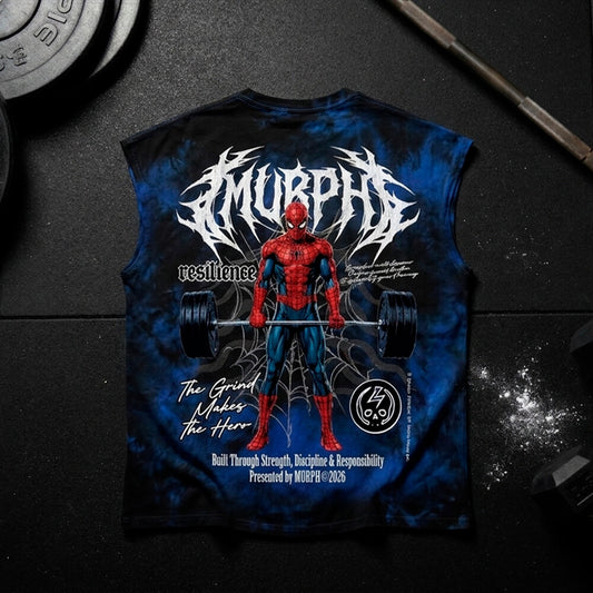 Polera Oversize Sleeveless UNISEX SpiDEAD LIFT (Pre-Venta) - Blue Storm