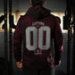 Polerón Canguro LIFTING DEPT. 00 - Maroon Storm