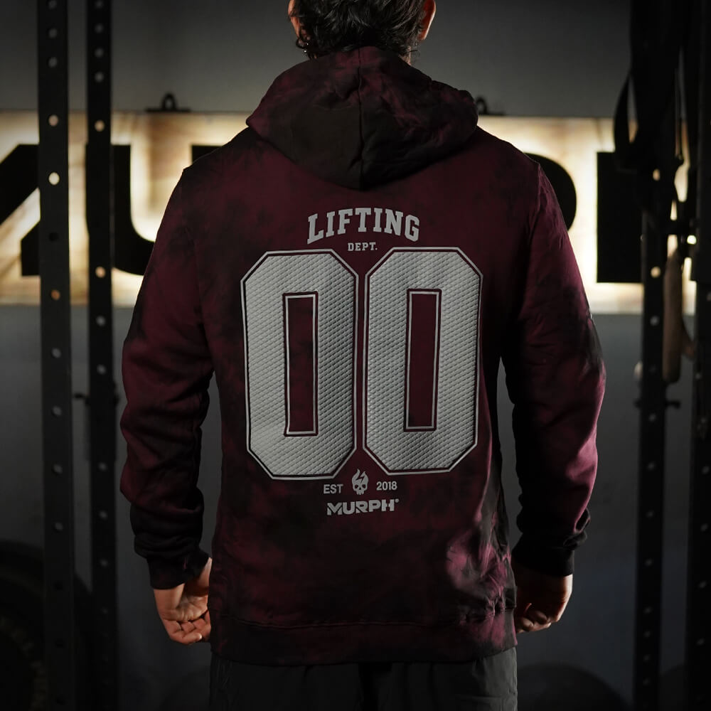 Polerón Canguro LIFTING DEPT. 00 - Maroon Storm
