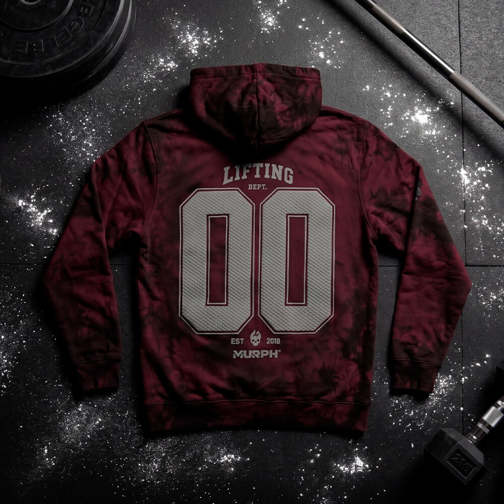 Polerón Canguro LIFTING DEPT. 00 - Maroon Storm