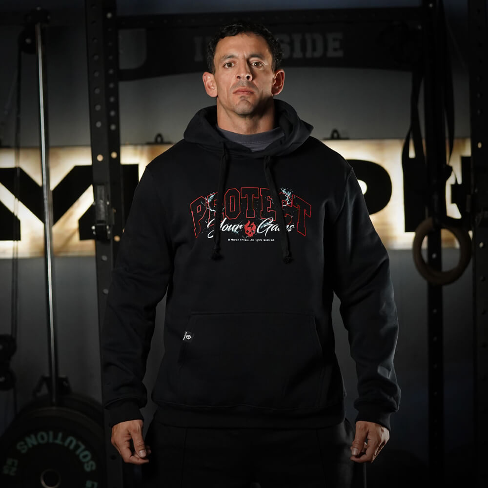 Polerón Canguro PROTECT YOUR GAINS - Black