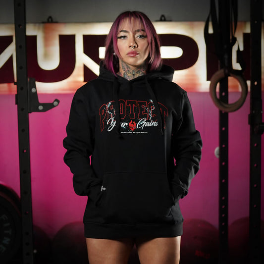 Polerón Canguro PROTECT YOUR GAINS - Black