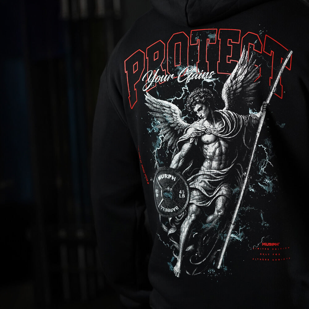 Polerón Canguro PROTECT YOUR GAINS - Black