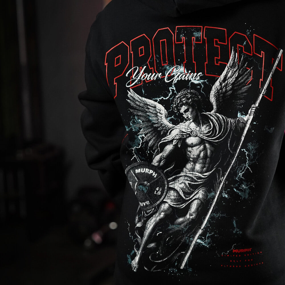 Polerón Canguro PROTECT YOUR GAINS - Black