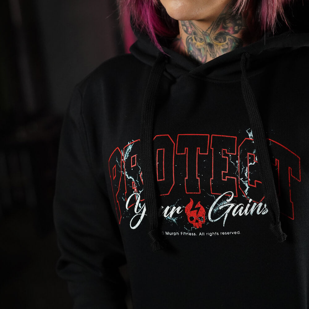 Polerón Canguro PROTECT YOUR GAINS - Black