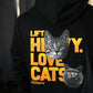 Polerón Canguro Lift and Cats - Negro