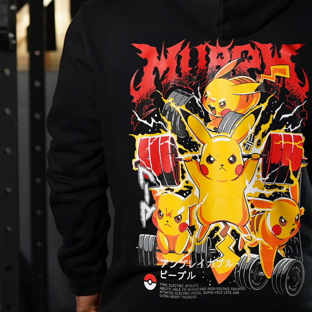 Polerón Canguro FITACHU - Negro