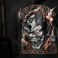 Polerón Canguro Fucking Legend - Gris Charcoal
