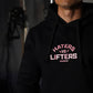 Polerón Canguro Haters Vs Lifters - Negro