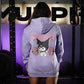 Polerón Canguro KuroFit - Lilac