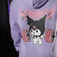 Polerón Canguro KuroFit - Lilac