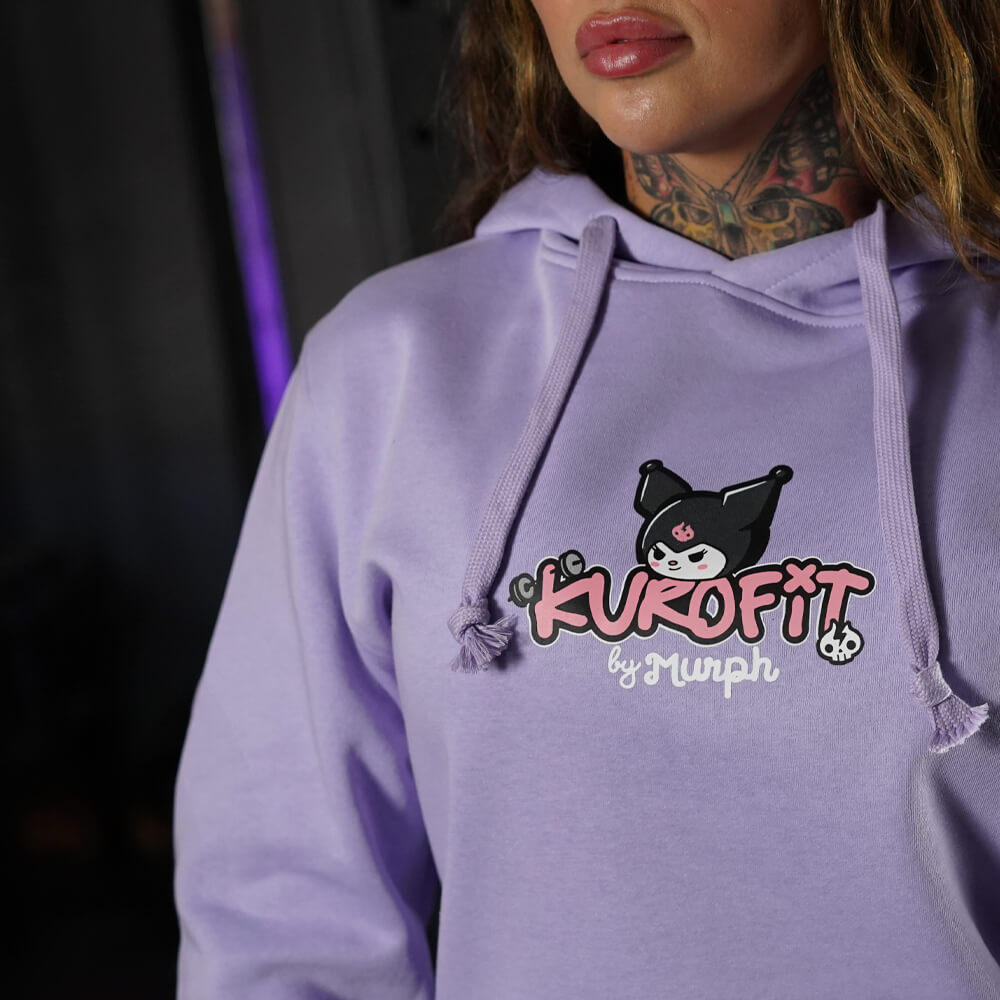 Polerón Canguro KuroFit - Lilac