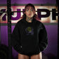 Premium Boxy Fit Hoddie ONIX RX ON YOUR MIND - Acid Black