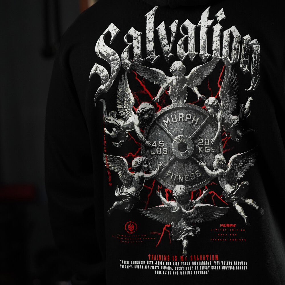 Polerón Canguro SALVATION - Negro
