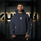 Premium Boxy Fit Hoddie ONIX Skull logo - Acid Blue
