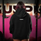 Premium Boxy Fit Hoddie ONIX Skull Logo - Acid Black