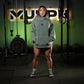 Premium Boxy Fit Hoddie ONIX Skull logo - Acid Green