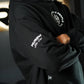 Premium Oversize Hoddie Skull Logo - Black