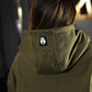 Premium Oversize Hoddie Skull Logo - Tactical Green